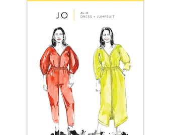 Closet Core Patterns - Jo Dress + Jumpsuit Pattern (printed paper)