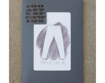 100 Actes de Couture - Patron Pantalon N°2 (papier)