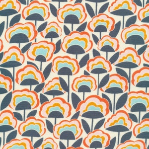 Cloud 9 Fabrics - Good Vibrations Collection - Afterglow in Coral Organic