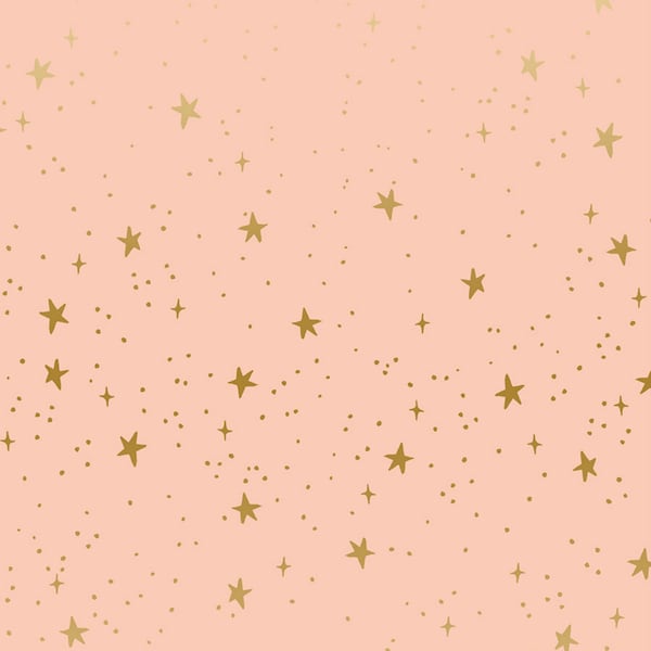 Rifle Paper Co. - Primavera Collection - Stars in Blush Metallic