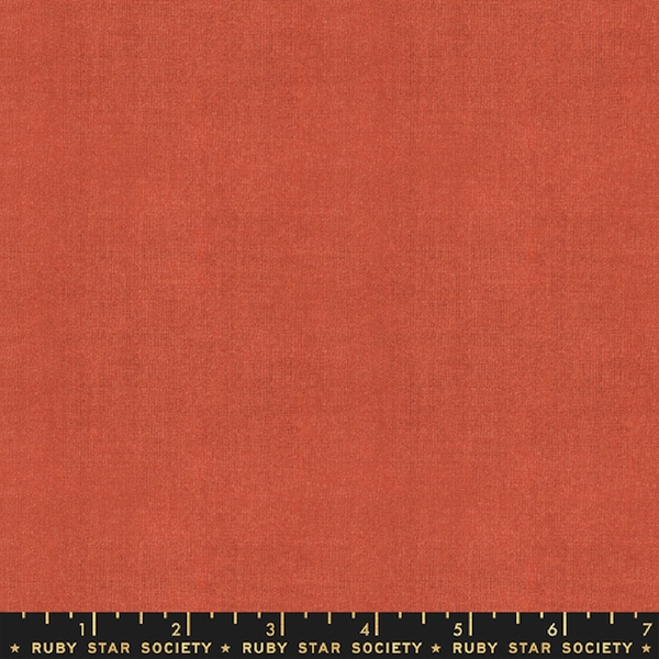 Ruby Star Society - Warp & Weft Wovens - Cross Weave in Persimmon