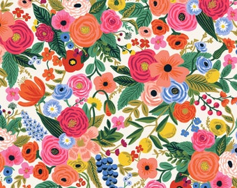 Rifle Paper Co. - Wildwood Collection - Petite Garden Party RAYON in Pink