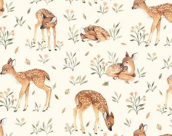 Dear Stella - Little Fawn and Friends Collection - Little Fawn in Cream