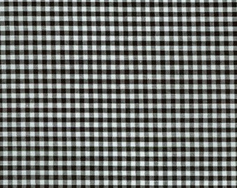 Robert Kaufman - Carolina Gingham 1/8" en negro