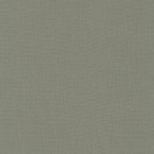 May include: A solid, plain, light gray fabric with a subtle woven texture.