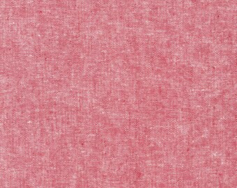 May include: A close-up of a red fabric with a textured woven pattern.