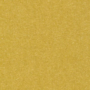 Robert Kaufman - Essex Yarn Dyed (cotton / linen) in Mustard