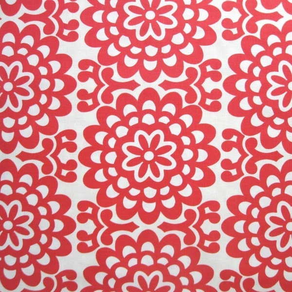 SALE - Amy Butler - Lotus Collection - Wall Flower in Cherry - By the Yard