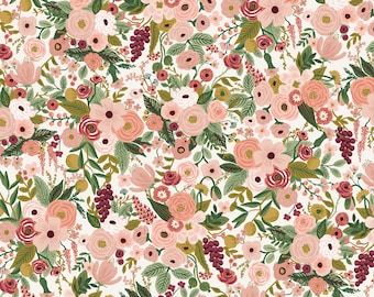 Rifle Paper Co. - Garden Party Collection - Petite Garden Party in Rose - Last 1/2 Yard