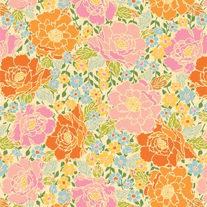 Art Gallery Fabrics - Marigold Collection - Woods in Rose Garden