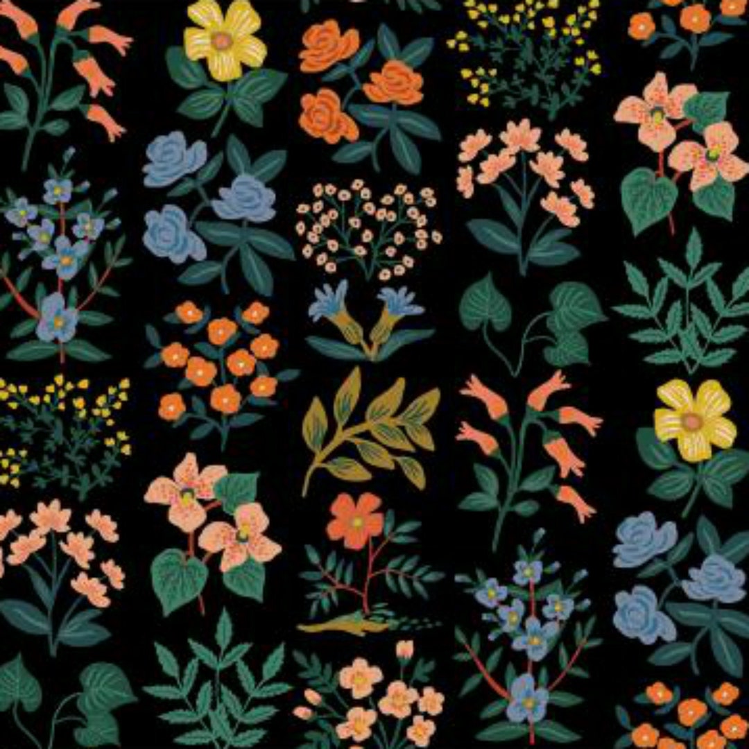 Rifle Paper Co. Meadow Collection Wildflower Field CANVAS Etsy