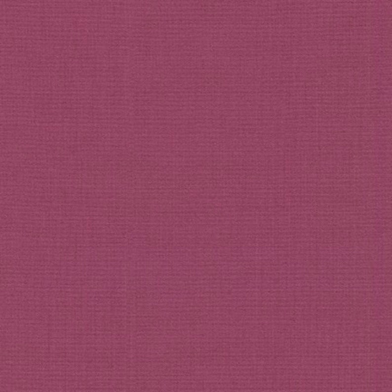 Robert Kaufman Kona Cotton Plum K001-1294 image 1