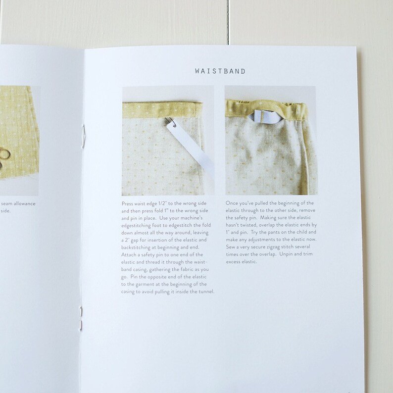 Wiksten Baby Toddler Harem Pants Sewing Pattern paper Etsy