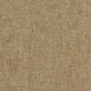 Robert Kaufman - Essex garen geverfd (katoen/linnen) in taupe
