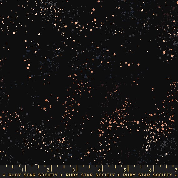 Ruby Star: Speckled Wideback in Black Ruby Star: Speckled Wideback in Black