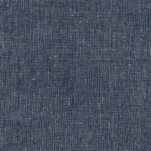 Robert Kaufman - Essex garengeverfd, zelfgesponnen (katoen/linnen) in marineblauw
