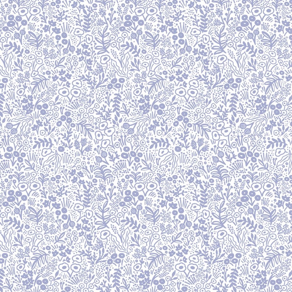 Periwinkle Taffeta Silk Fabric main image 1