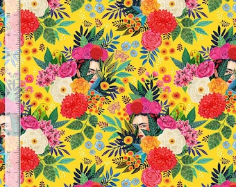 Dear Stella - Hola Frida Collection - Hola Frida in Buttercup