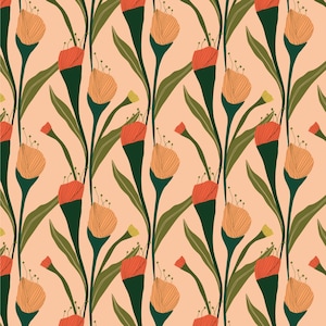 Poppy Vines - Poppy Fields - MK Surface - Cloud 9 Fabrics - Poplin Poppy Vines - Poppy Fields - MK Surface - Cloud 9 Fabrics - Poplin