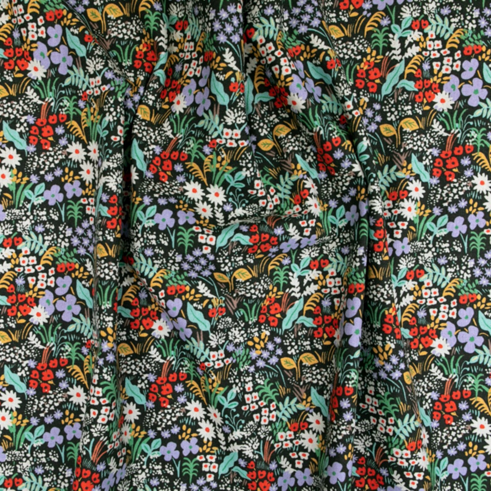 Rifle Paper Co. Meadow Collection Meadow CANVAS in Hunter Etsy