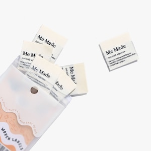 Kylie and the Machine - Woven Sew-In Labels - Me Made Definition (pack of 6)