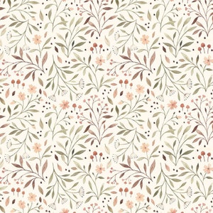 Dear Stella - Little Fawn and Friends Collection - Flora in Cream