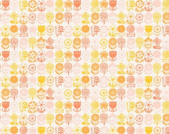 Cotton + Steel - Kanpeki Na Hi Collection by Hitomi Osumi - Hana Hana in Morning Sunshine