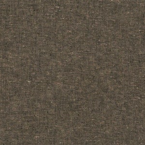 Robert Kaufman - Essex Yarn Dyed (cotton / linen) in Espresso