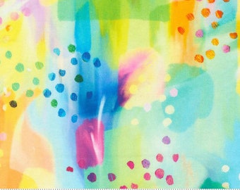 Moda Fabrics - Gradients Auras Collection - Watercolor Collage in Prism