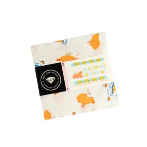 Ruby Star Society - Animal Animal Collection - 42 piece 5&quot; x 5&quot; Square Charm Pack