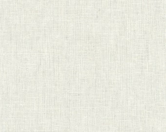 Robert Kaufman - Essex Yarn Dyed Homespun (cotton / linen) in Silver