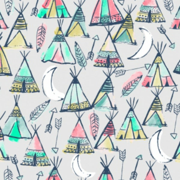 Dear Stella - Llamaste Collection - Teepees in Dove