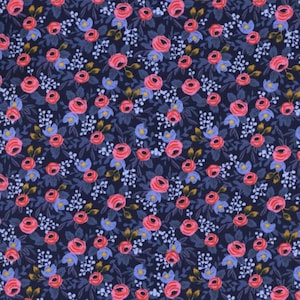 Rifle Paper Co. - Les Fleurs Collection - Rosa in Navy