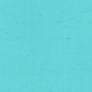 Robert Kaufman - Essex Speckle (cotton / linen) in Aqua