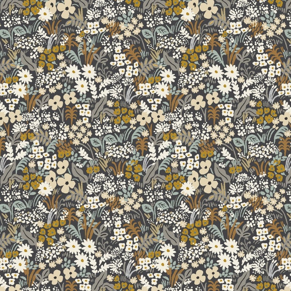 Rifle Paper Co. - Bon Voyage Collection - Meadow in Grey Multi Metallic