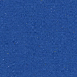 Robert Kaufman - Essex Speckle (cotton / linen) in Ocean