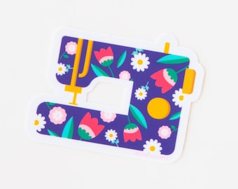Sarah Hearts - Pegatina para máquina de coser
