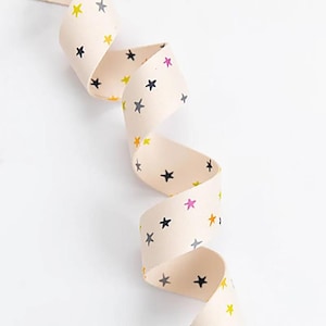 Ruby Star Society - Starry Webbing 1.5&quot; in Natural / Magic - By the Yard