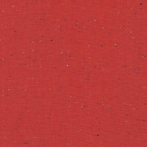 Robert Kaufman - Essex Speckle (cotton / linen) in Red