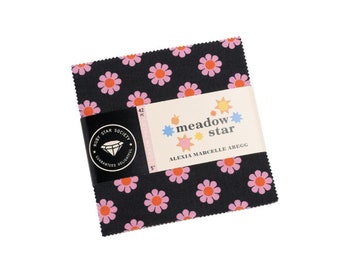 Ruby Star Society - Meadow Star Collection - 42 piece 5" x 5" Square Charm Pack