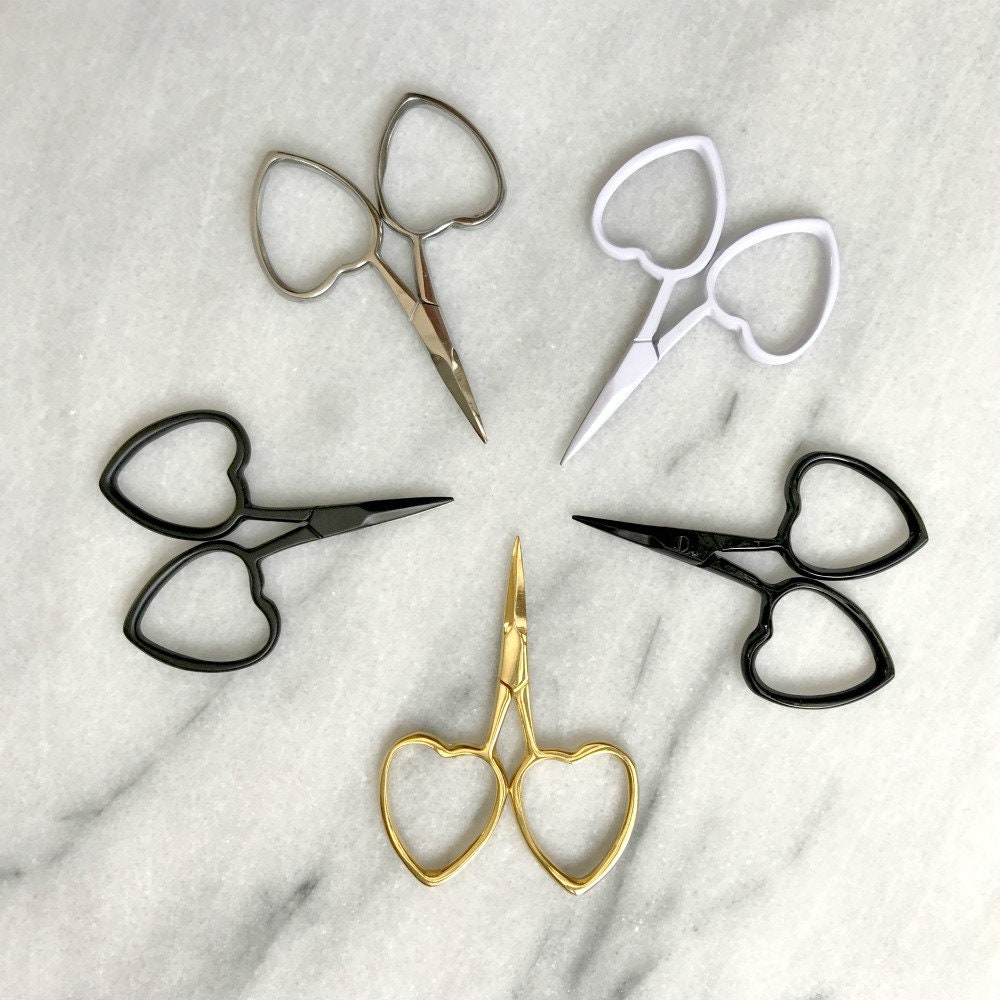 Sharp 5 Inch Embroidery Scissors, TSA Approved Scissors, Gold