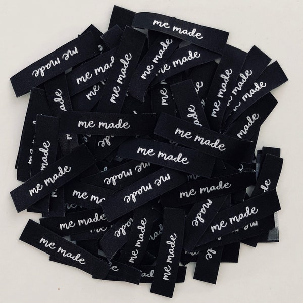 Kylie and the Machine - Woven Labels - Me Made (pack of 8)