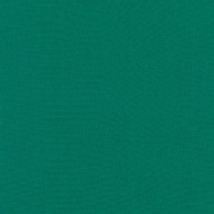 Robert Kaufman - Kona Cotton - Emerald K001-1135 - Last 3/4 Yard