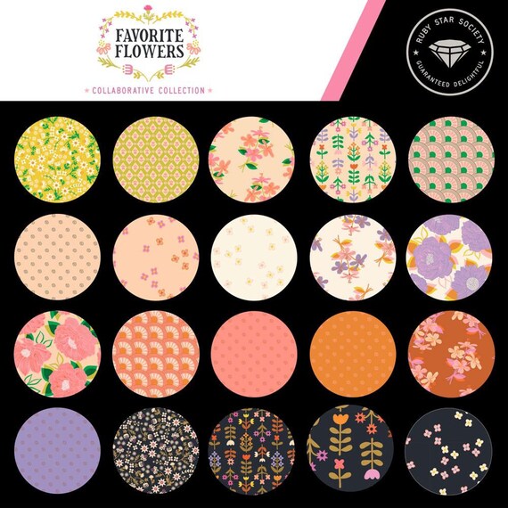 CANVAS Favorite Flowers: Meadow in Soft Black CANVAS Favorite Flowers: Meadow in Soft Black