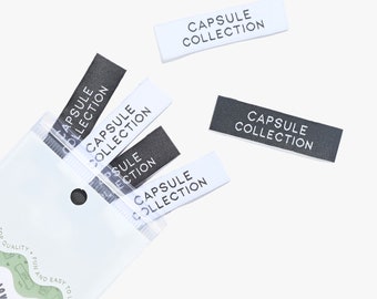 Kylie and the Machine - Woven Sew-In Labels - Capsule Collection (pack of 6)