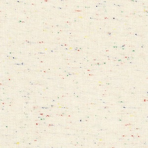Robert Kaufman - Essex Speckle (cotton / linen) in Cream
