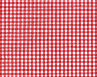 Robert Kaufman - Carolina Gingham 1/8" in Crimson