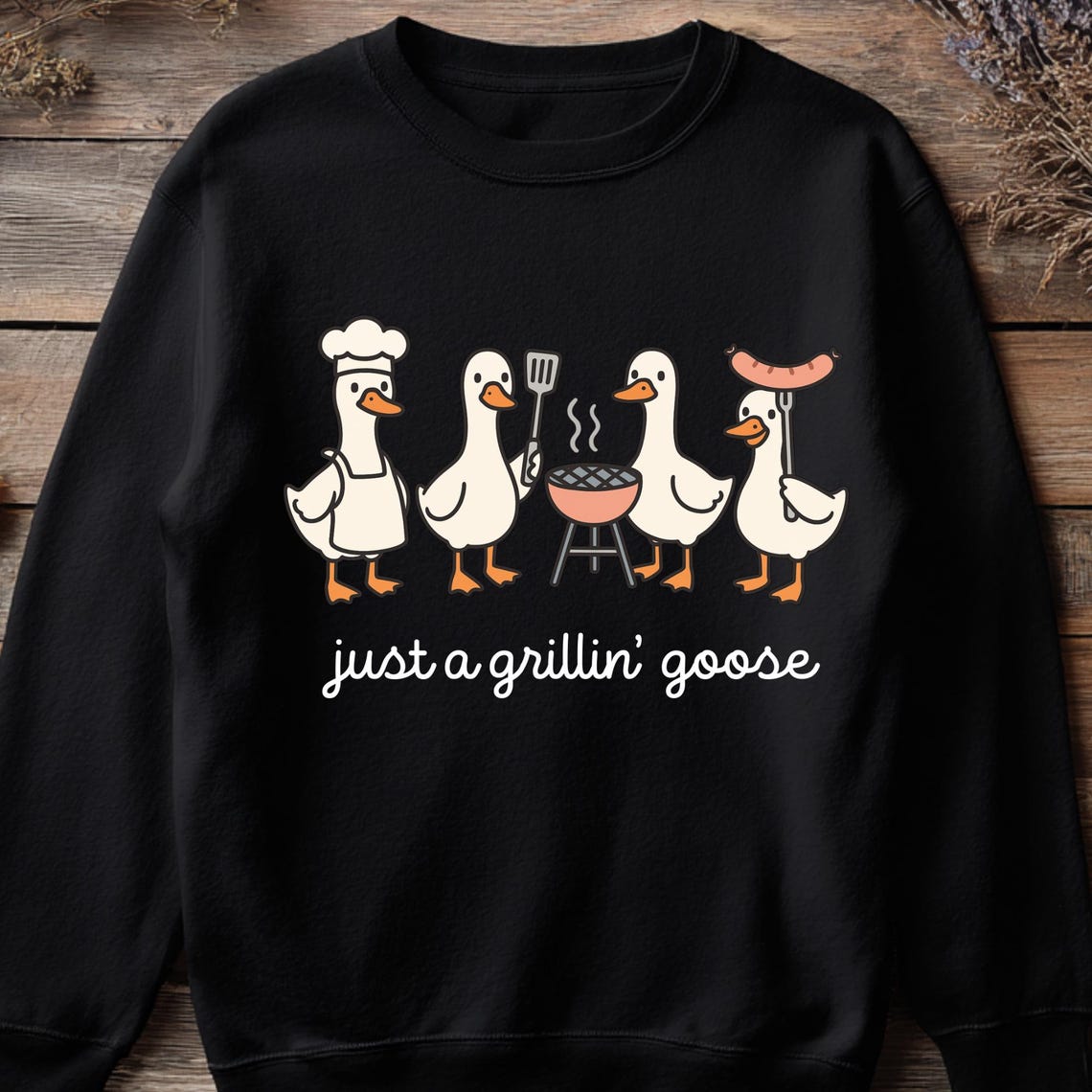 BBQ Goose PNG, Funny Grill Clipart (digital Download) - Etsy