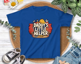 Papas kleiner Helfer Baby T-Shirt – Handyman Familien Outfit