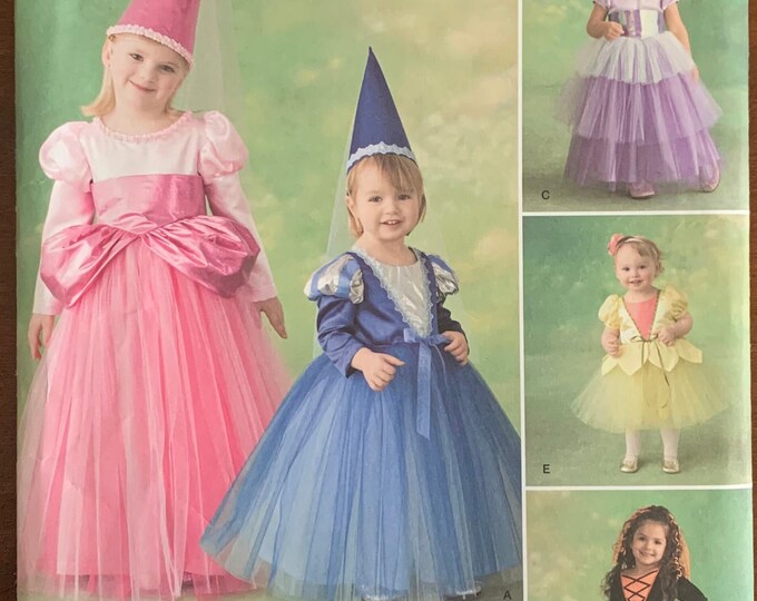 Simplicity 2569 Sewing Pattern Princess Dress Halloween Costumes Girls ...